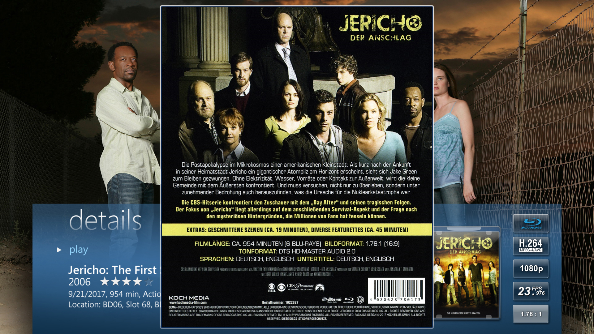 Jericho (CBS TV Series) - Blu-ray Forum